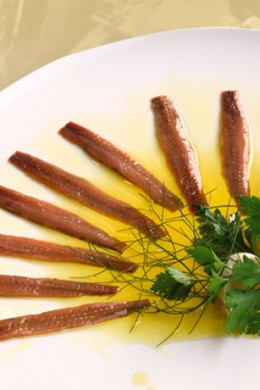 Anchoas - Restaurante El Cruce - Alcalá del Júcar