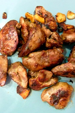 Higaditos de Pollo - Restaurante El Cruce - Alcalá del Júcar