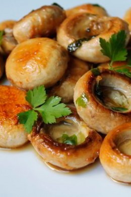 champiñones-a-la-plancha - Restaurante El Cruce - Alcalá del Júcar