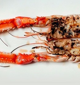 cigala-a-la-plancha - Restaurante El Cruce - Alcalá del Júcar