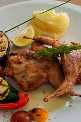 codornices-a-la-brasa - Restaurante El Cruce - Alcalá del Júcar