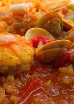 rape-a-la-marinera - Restaurante El Cruce - Alcalá del Júcar