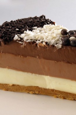 tarta-3-chocolates - Restaurante El Cruce - Alcalá del Júcar